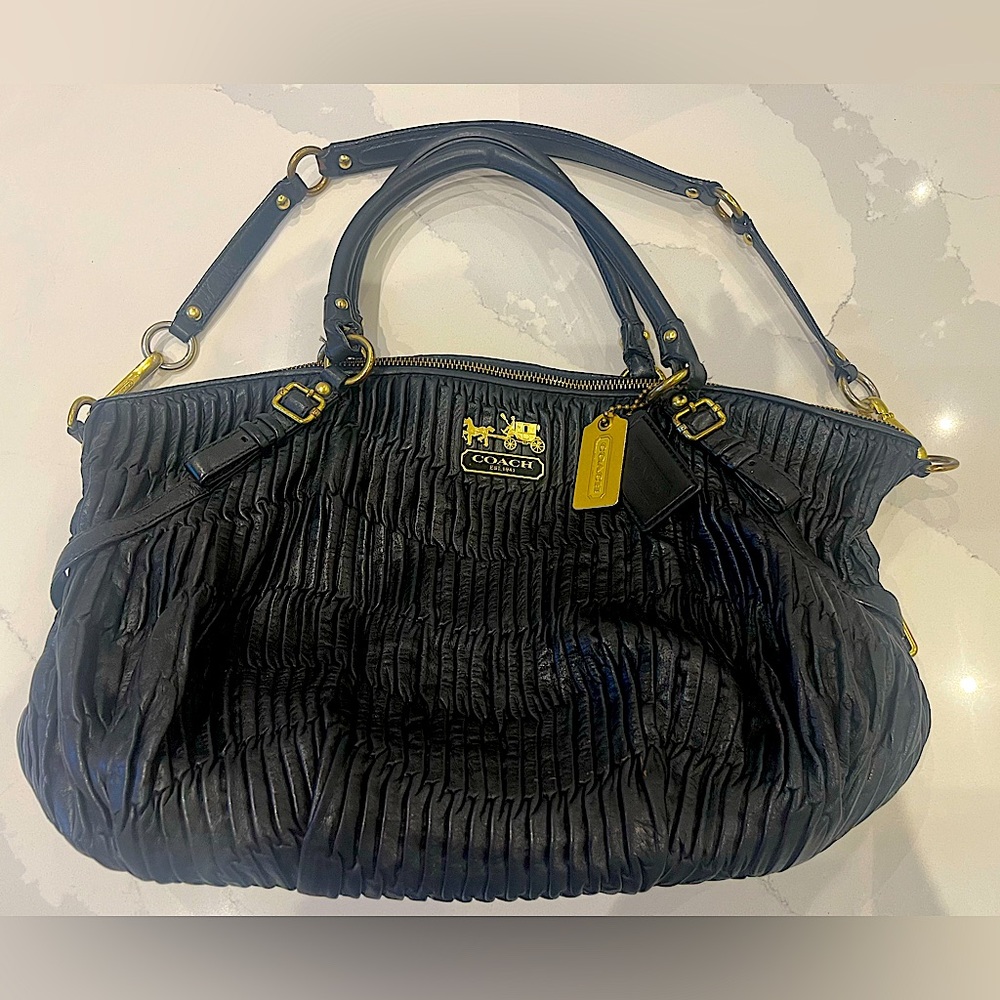 Coach Madison Quilted Handbag